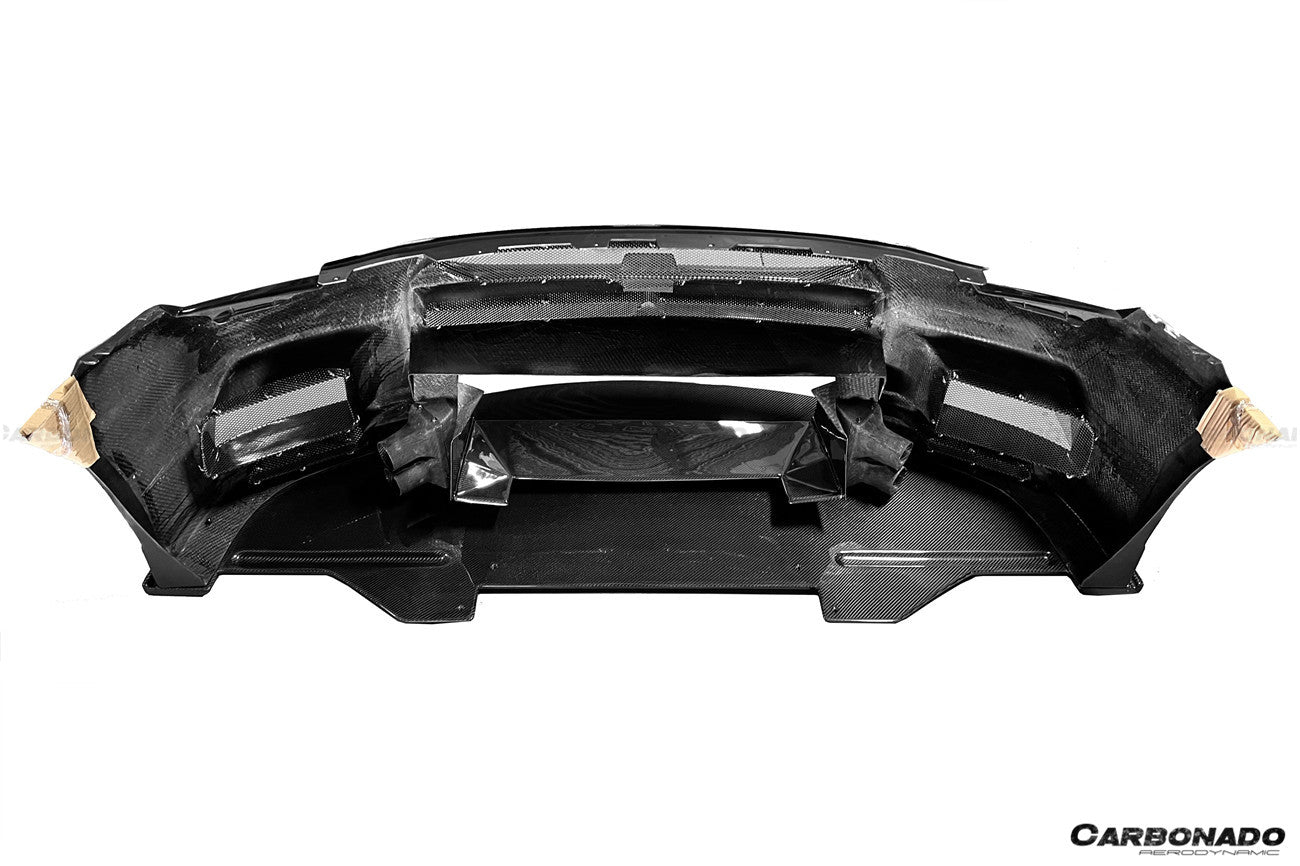 Parachoques delantero de fibra de carbono parcial estilo TPR DarwinPRO | Nissan GTR R35 2008-2023