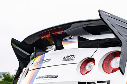Carbonado 2007-2025 Nissan GTR R35 CBA DBA EBA VS Style Carbon Fiber Trunk Wing Spoiler