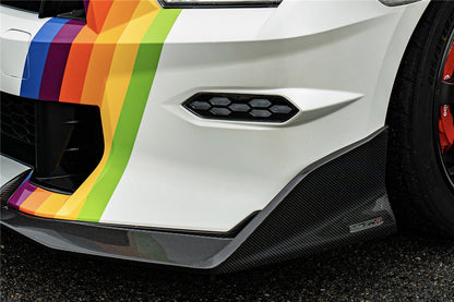 Borde delantero de fibra de carbono estilo Nissan GTR R35 VS Carbonado 2023-2025