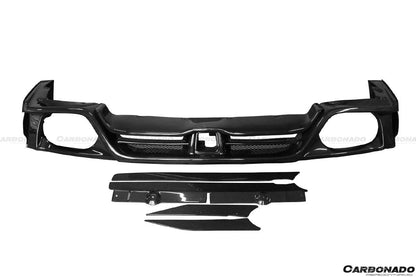 Carbonado 2008-2016 Nissan GTR R35 CBA  DBA VA Style Rear Bumper w/ Lip