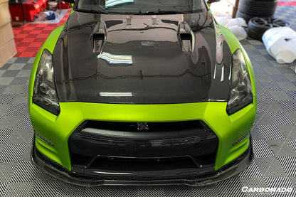 Carbonado 2008-2016 Nissan GTR R35 CBA  DBA BSE Style Carbon Fiber Hood