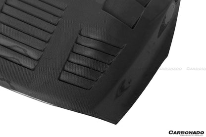 Carbonado 2009-2016 Nissan GTR R35 CBA DBA TP-2 Style Hood