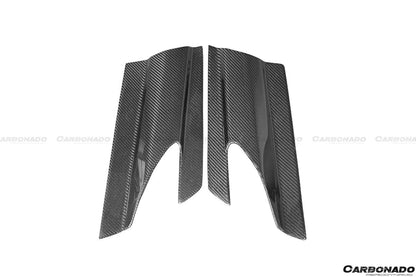 Carbonado 2008-2016 Nissan GTR R35 CBA  DBA VA Style Rear Bumper w/ Lip