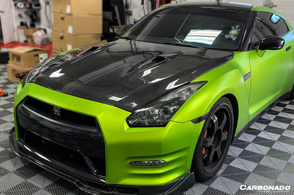 Carbonado 2008-2016 Nissan GTR R35 CBA  DBA BSE Style Carbon Fiber Hood