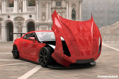 Carbonado 2008-2016 Nissan GTR R35 CBA  DBA BSP Style Wide Full Body Kit