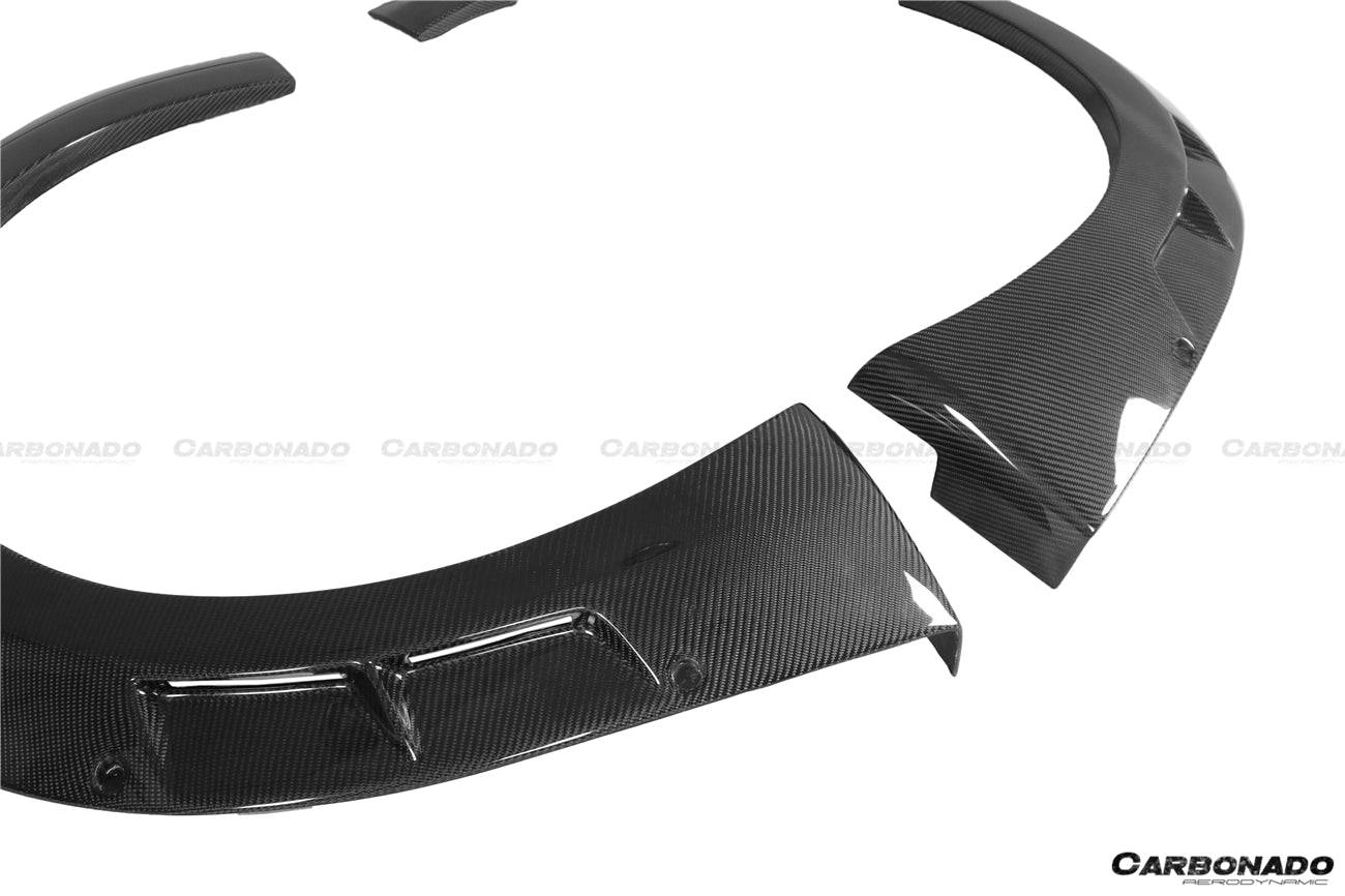 Guardabarros trasero de fibra de carbono estilo Carbonado Nissan GTR R35 CBA DBA BSE 2008-2016