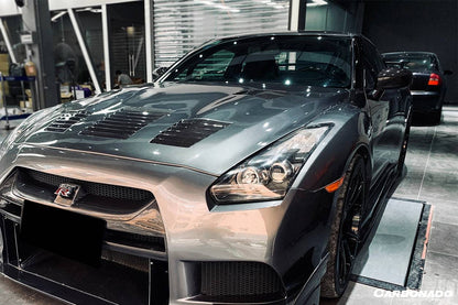 Carbonado TP Style Carbon Fiber Hood | 2008-2016 Nissan GTR R35