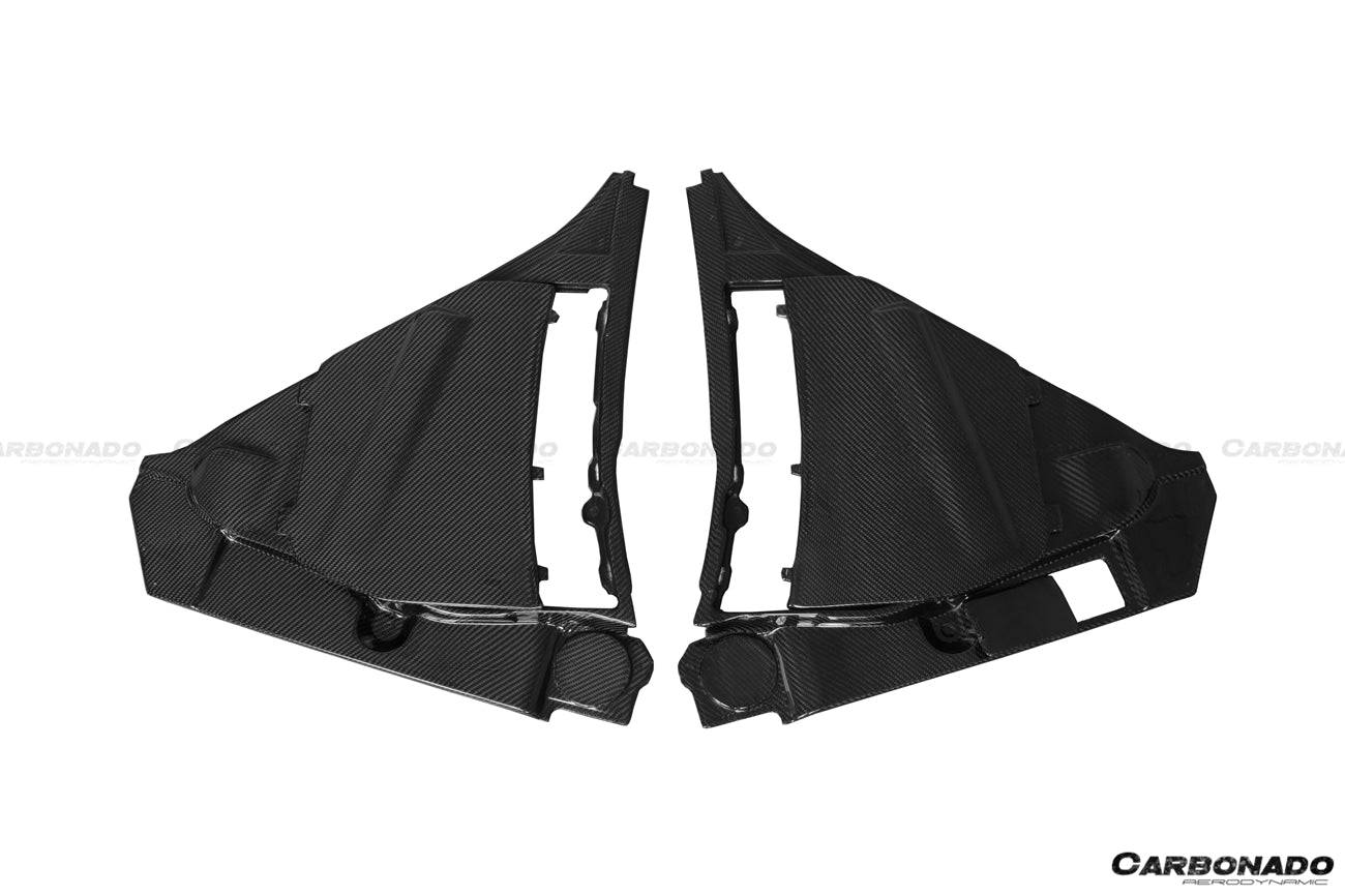 Cubierta de batería de fibra de carbono estilo OEM para Nissan GTR R35 CBA DBA (2008-2016)