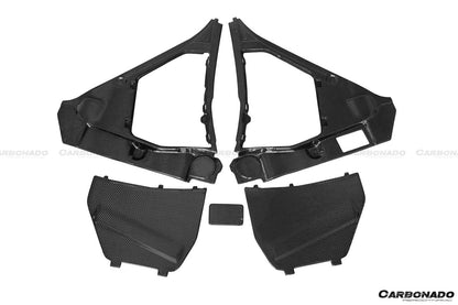 Cubierta de batería de fibra de carbono estilo OEM para Nissan GTR R35 CBA DBA (2008-2016)