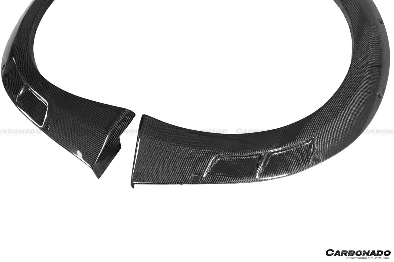 Guardabarros trasero de fibra de carbono estilo Carbonado Nissan GTR R35 CBA DBA BSE 2008-2016