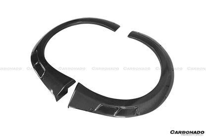 Guardabarros trasero de fibra de carbono estilo Carbonado Nissan GTR R35 CBA DBA BSE 2008-2016