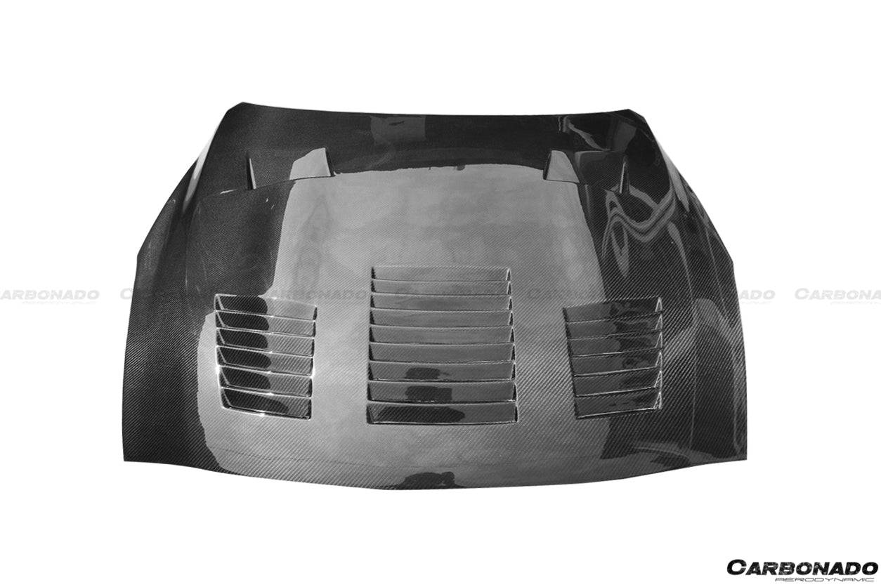 Carbonado TP Style Carbon Fiber Hood | 2008-2016 Nissan GTR R35
