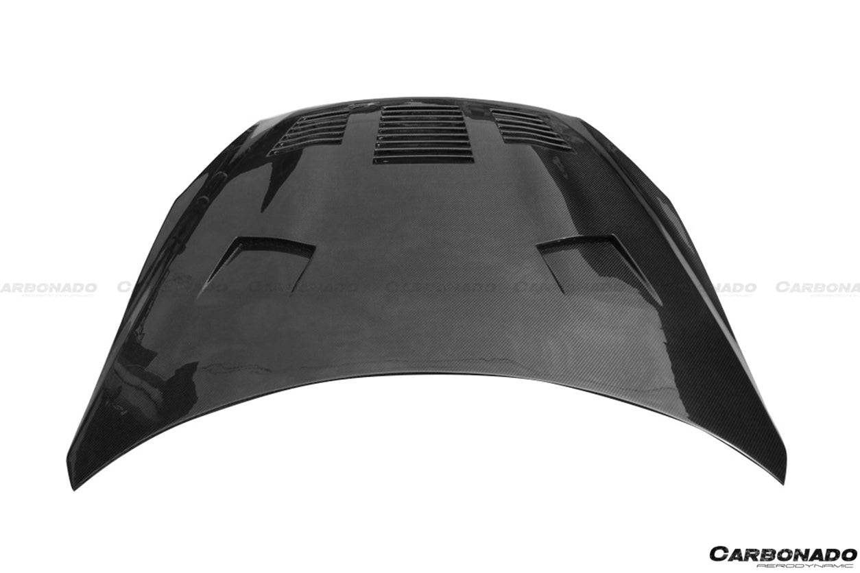 Carbonado TP Style Carbon Fiber Hood | 2008-2016 Nissan GTR R35