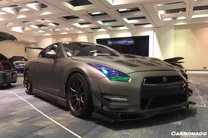 Carbonado 2009-2016 Nissan GTR R35 CBA DBA TP-2 Style Hood