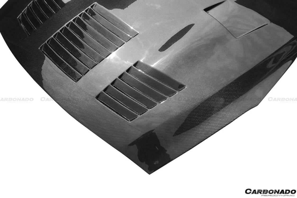 Carbonado TP Style Carbon Fiber Hood | 2008-2016 Nissan GTR R35