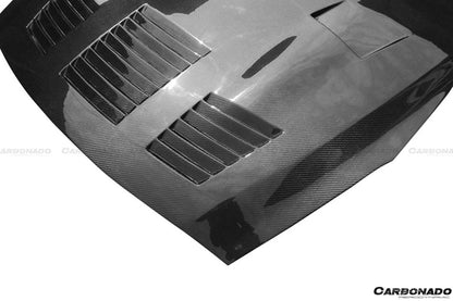 Carbonado TP Style Carbon Fiber Hood | 2008-2016 Nissan GTR R35