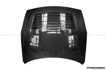 Carbonado 2009-2016 Nissan GTR R35 CBA DBA TP-2 Style Hood
