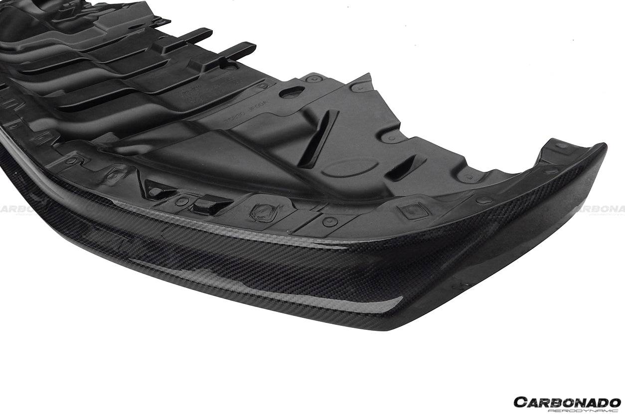 Carbonado ZEL Style Carbon Fiber Front Lip | 2008-2011 Nissan GTR R35