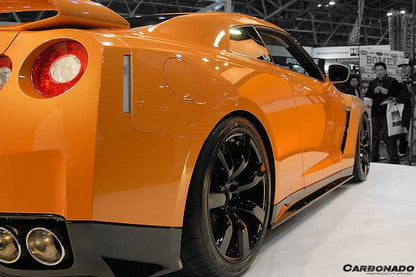 Carbonado ZEL Style Carbon Fiber Rear Lip | 2008-2011 Nissan GTR R35