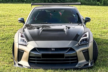 Carbonado 2009-2016 Nissan GTR R35 CBA & DBA VA Style Carbon Fiber Hood