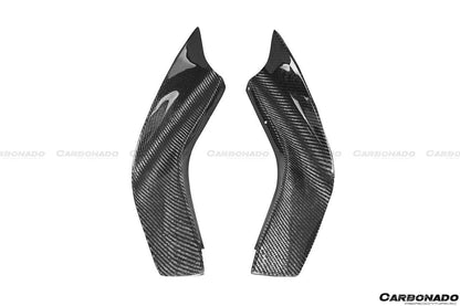 Carbonado Mines Style Carbon Fiber Front Canards | 2012-2016 Nissan GTR - 12