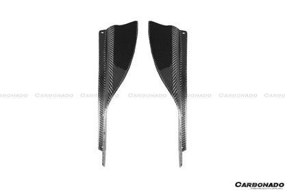 Carbonado Mines Style Carbon Fiber Front Canards | 2012-2016 Nissan GTR - 10