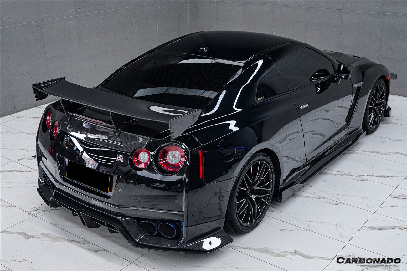 Maletero de fibra de carbono estilo OEM Nissan GTR R35 CBA DBA EBA Carbonado 2008-2025