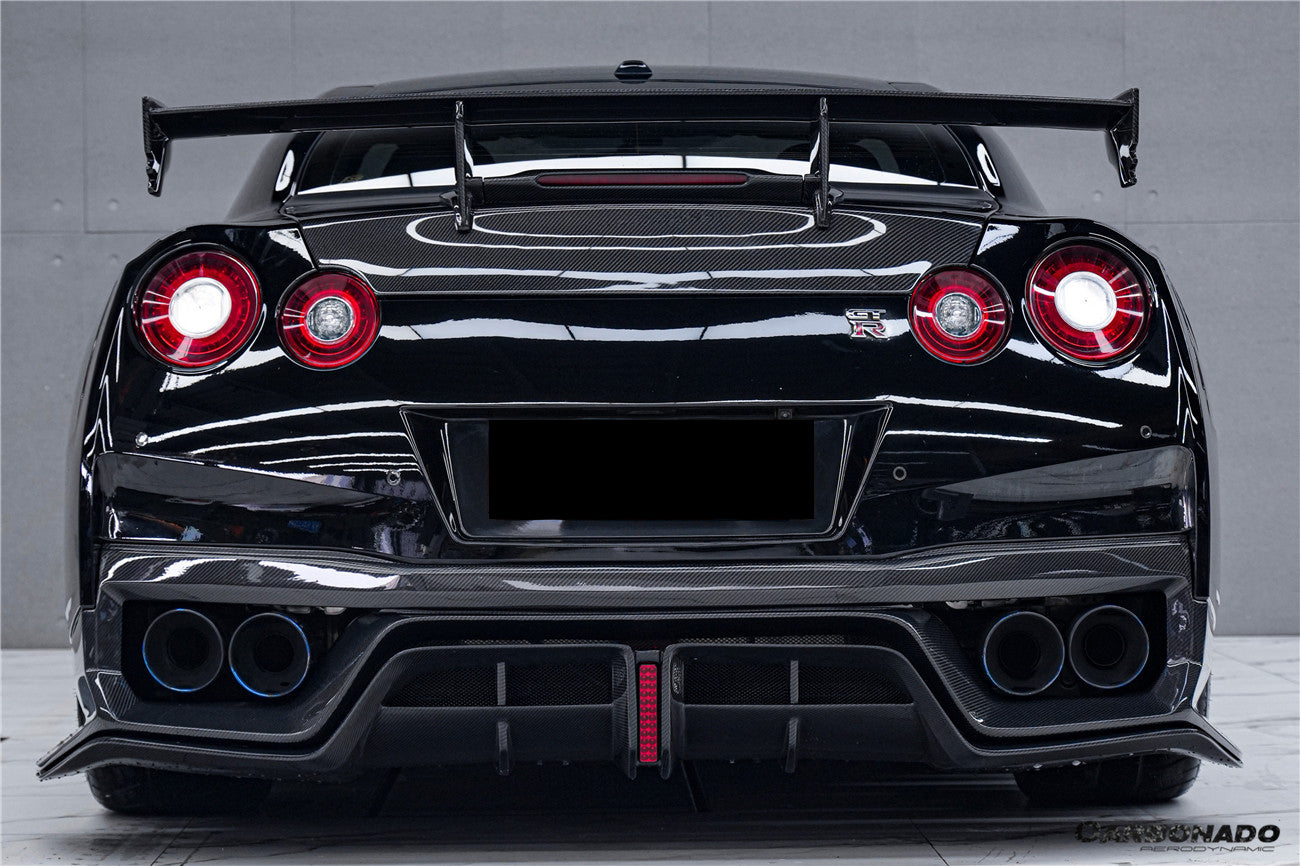 Maletero de fibra de carbono estilo OEM Nissan GTR R35 CBA DBA EBA Carbonado 2008-2025