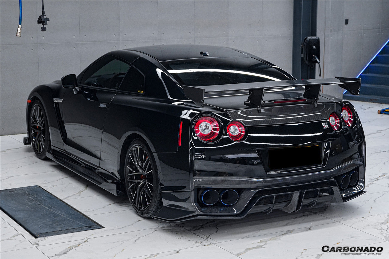 Maletero de fibra de carbono estilo OEM Nissan GTR R35 CBA DBA EBA Carbonado 2008-2025