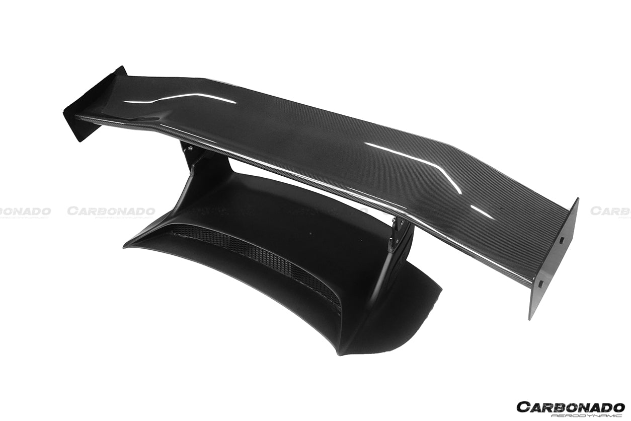 Alerón de maletero de fibra de carbono estilo AR para Porsche 911 991.1 Carrera S 4 4s Carbonado 2012-2015