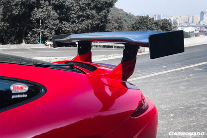 Alerón de maletero de fibra de carbono estilo AR para Porsche 911 991.1 Carrera S 4 4s Carbonado 2012-2015