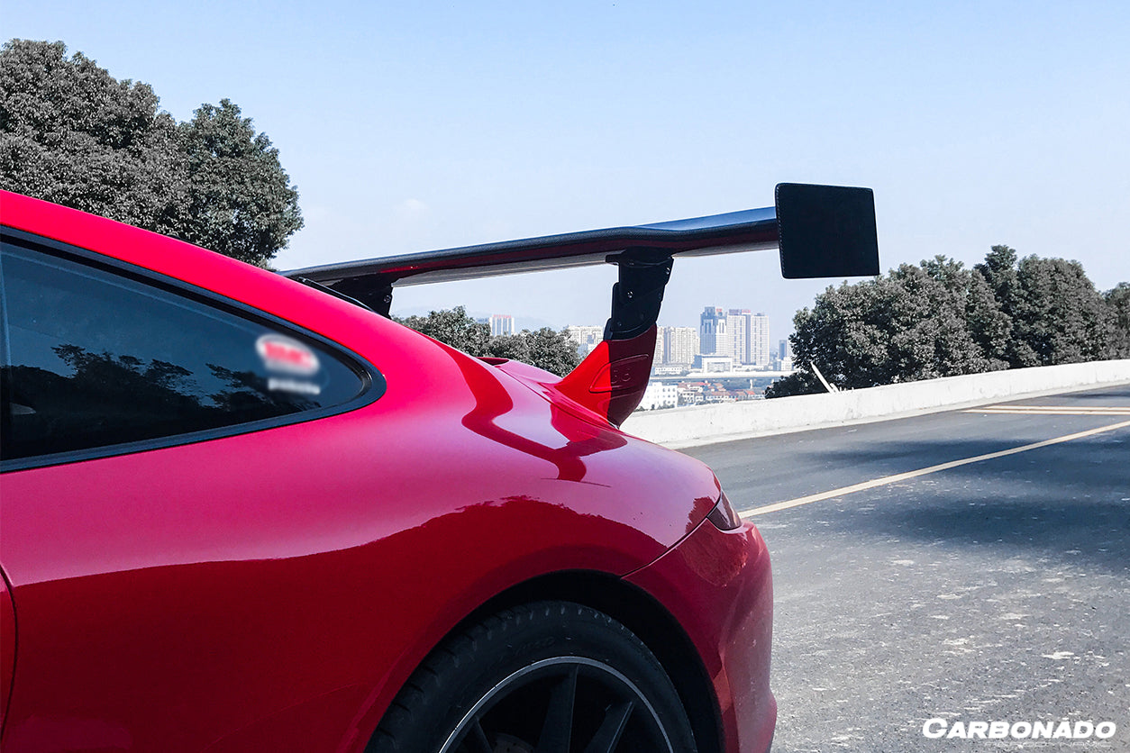 Alerón de maletero de fibra de carbono estilo AR para Porsche 911 991.1 Carrera S 4 4s Carbonado 2012-2015