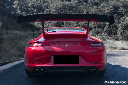 Alerón de maletero de fibra de carbono estilo AR para Porsche 911 991.1 Carrera S 4 4s Carbonado 2012-2015