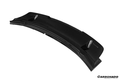 Carbonado 2016-2019 Porsche 911 991.2 Turbo S Carbon Fiber OEM Down Wing Spoiler Base