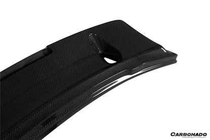 Carbonado 2016-2019 Porsche 911 991.2 Turbo S Carbon Fiber OEM Down Wing Spoiler Base