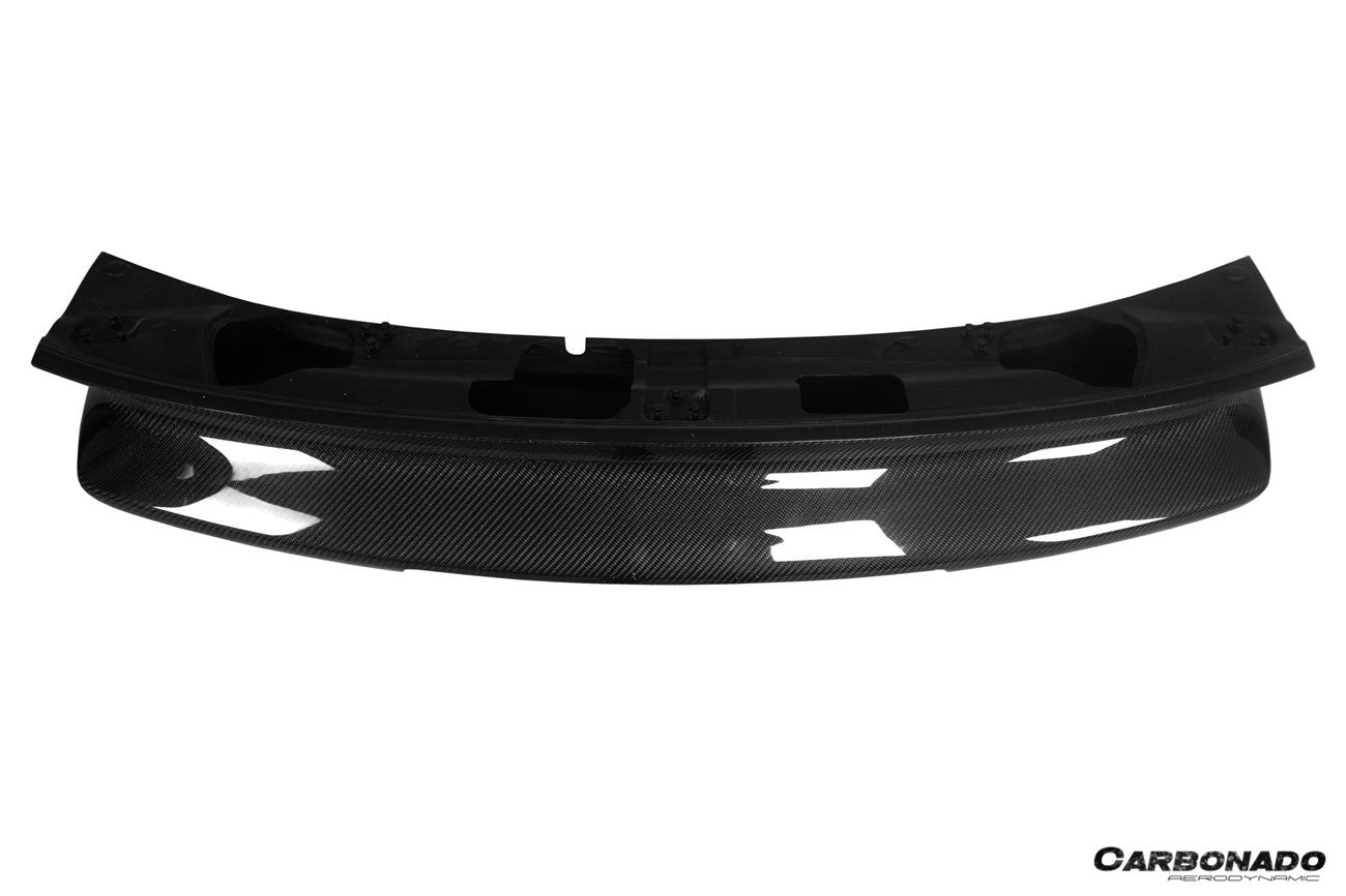Carbonado 2016-2019 Porsche 911 991.2 Turbo S Carbon Fiber OEM Down Wing Spoiler Base
