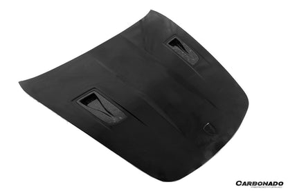 Capó de fibra de carbono estilo Porsche 991 Carrera Targa S 4 4s GT2RS (2013-2019)