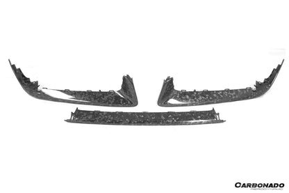 Faldón delantero de fibra de carbono estilo autoclave para Porsche 911 992.1 Turbo SD (2020-2024) | Compatible con Turbo y Turbo S