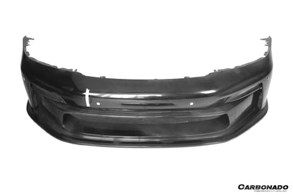 Carbonado 2019-2024 Porsche 911 992 Carrera S 4 4S Targa Cabriolet GT3 estilo parachoques delantero