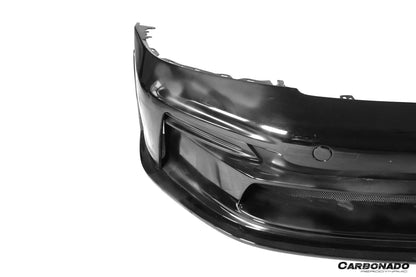 Carbonado 2019-2024 Porsche 911 992 Carrera S 4 4S Targa Cabriolet GT3 estilo parachoques delantero