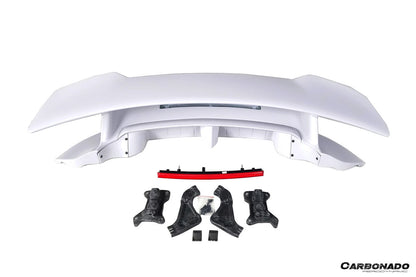 Alerón de maletero estilo Porsche 911 992 Carrera S 4 4S SD Carbonado 2019-2023