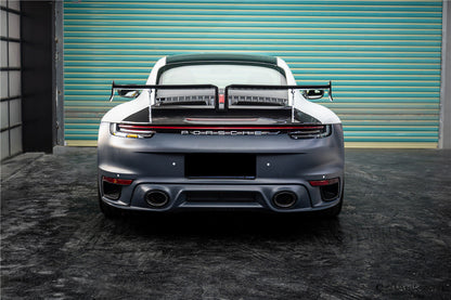 Carbonado 2019-2023 Porsche 911 992 Carrera S 4 4S TA Style Autoclave Carbon Fiber Trunk Spoiler Wing