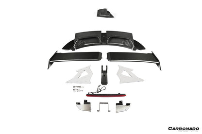 Carbonado 2019-2023 Porsche 911 992 Carrera S 4 4S TA Style Autoclave Carbon Fiber Trunk Spoiler Wing