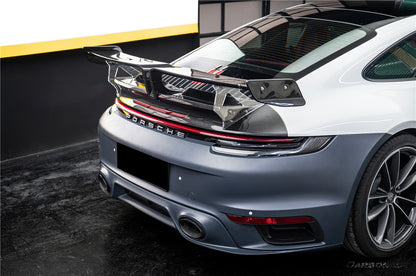 Carbonado 2019-2023 Porsche 911 992 Carrera S 4 4S TA Style Autoclave Carbon Fiber Trunk Spoiler Wing