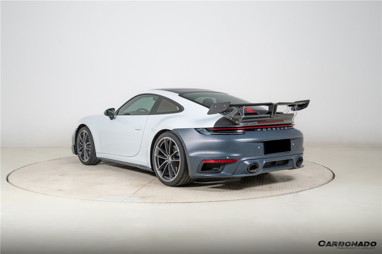 Carbonado 2019-2023 Porsche 911 992 Carrera S 4 4S TA Style Autoclave Carbon Fiber Trunk Spoiler Wing