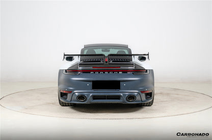 Carbonado 2019-2023 Porsche 911 992 Carrera S 4 4S TA Style Autoclave Carbon Fiber Trunk Spoiler Wing
