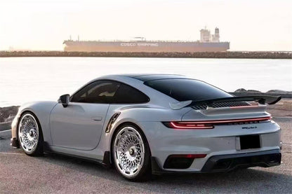 Carbonado 9D Style Autoclave Carbon Fiber Rear Diffuser | 2020-2024 Porsche 911 992.1 Turbo S And Turbo S Cabriolet