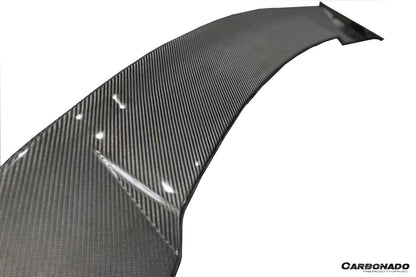 Alerón de maletero de fibra de carbono estilo autoclave para Porsche 911 992.1 Turbo S y Turbo S Cabriolet 9D (2020-2024)