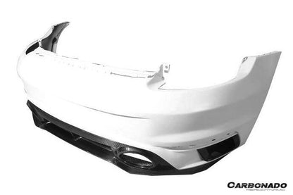 Carbonado 2019-2023 Porsche 911 992 Carrera  S  4  4S  Targa  Cabriolet Turbo Style Rear Bumper