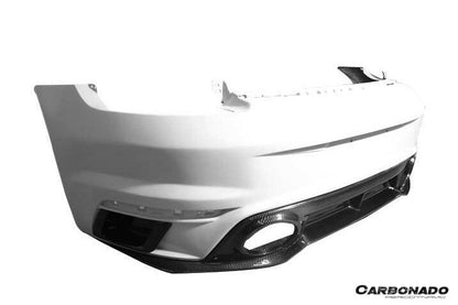 Carbonado 2019-2023 Porsche 911 992 Carrera  S  4  4S  Targa  Cabriolet Turbo Style Rear Bumper